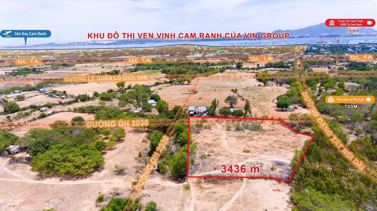 Đất Farm Cam Phúc Nam - 1.236.600m² giá 4.1 tỷ - Sổ đỏ chính chủ!