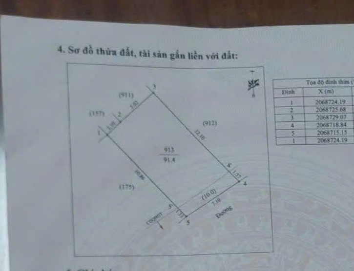 Đất nền ngõ Phan Văn Chí, Vinh 91.4m² giá 4.2 tỷ - Đường ô tô tránh nhau
