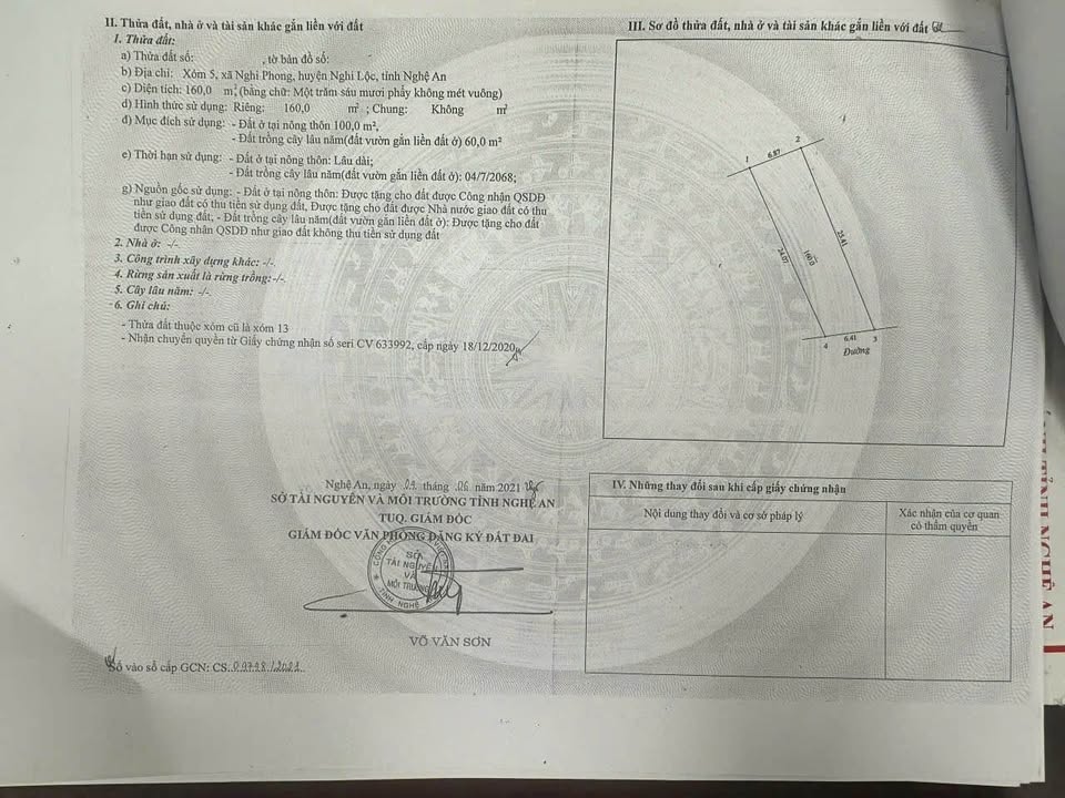 Đất nền xóm 5, Nghĩa An, Nghệ An 160m² giá 2.36 tỷ - Tiềm năng đầu tư lớn!