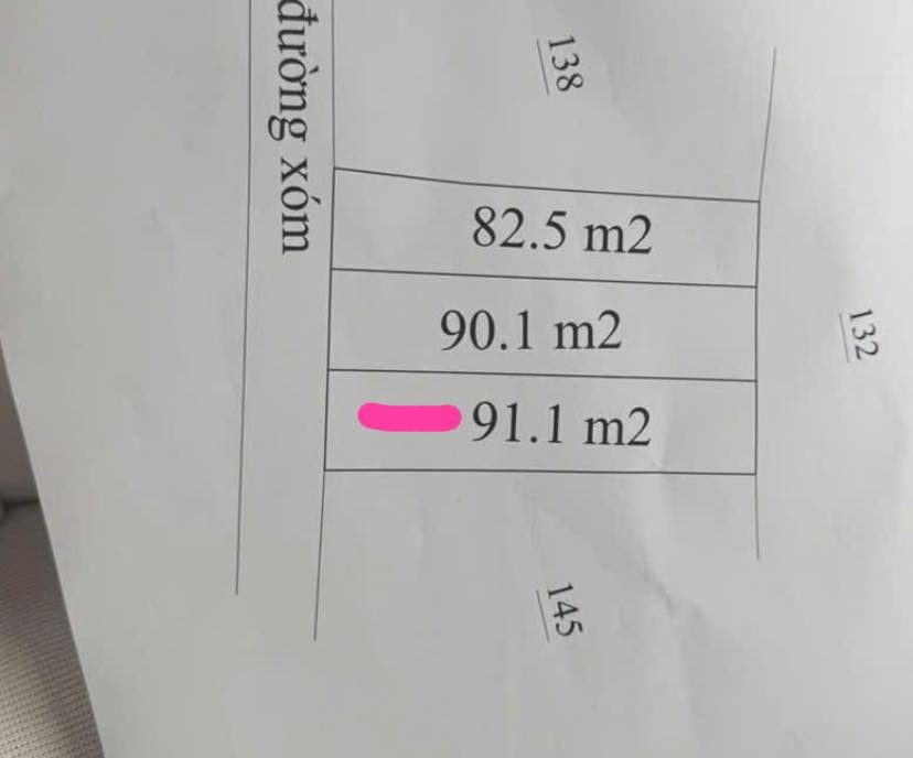 Đất thổ cư Thôn Lý Đông, Vĩnh Hồng 91m² giá thỏa thuận - Cơ hội đầu tư hấp dẫn!