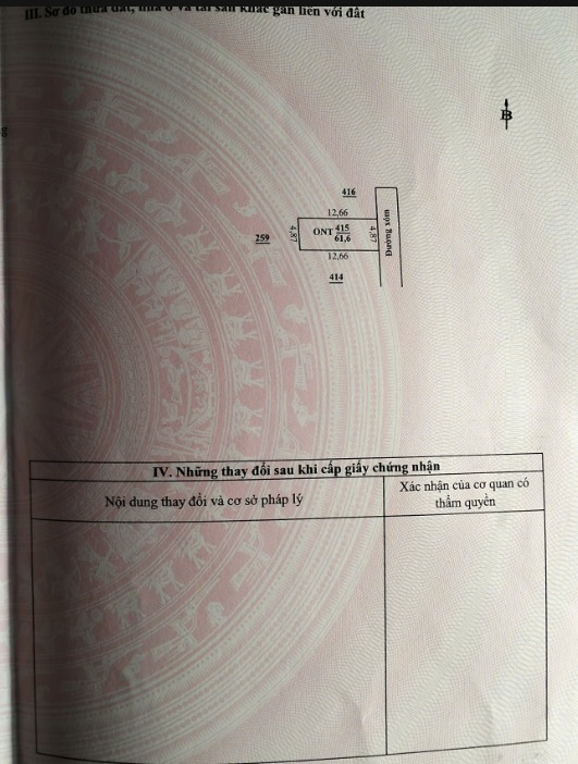 Đất nền Xóm Bình Minh, Long Xuyên, 61.7m² - Sổ đỏ chính chủ, giá hợp lý!