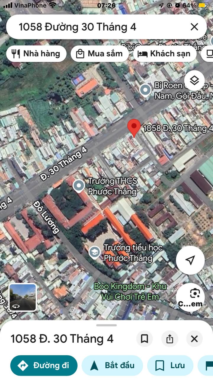 Đất nền mặt tiền Phước Thắng Vũng Tàu 500m² giá 5 tỷ - Đầu tư tiềm năng!