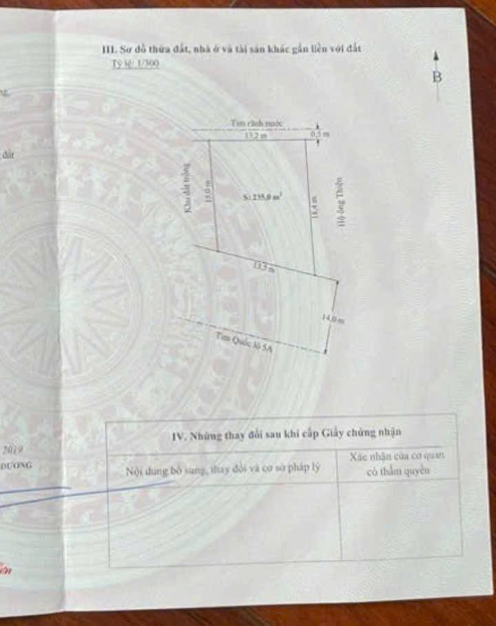 Đất nền quận An Dương 235m² giá 7.05 tỷ - Tiềm năng đầu tư lớn!