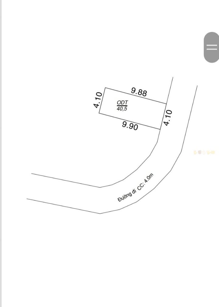 Đất nền Tô Vĩnh Diện, Bình Thủy, 40.5m² - Đối diện Bệnh viện Nhi Đồng, sổ hồng chính chủ!