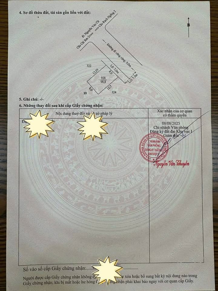 Đất nền mặt tiền đường Lò Mổ, Quận Ninh Kiều, 99m² - Pháp lý rõ ràng, giá tốt!