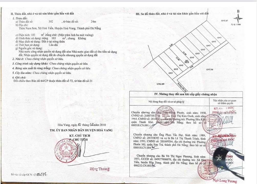Đất nền Thôn Nam Sơn, Đà Nẵng 103m² giá 900 triệu - Cơ hội đầu tư tuyệt vời!