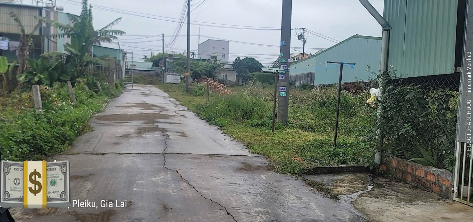 Đất thổ cư Lê Văn Hưu, Pleiku 123m² giá chỉ 7xx triệu - Tiềm năng đầu tư lớn!