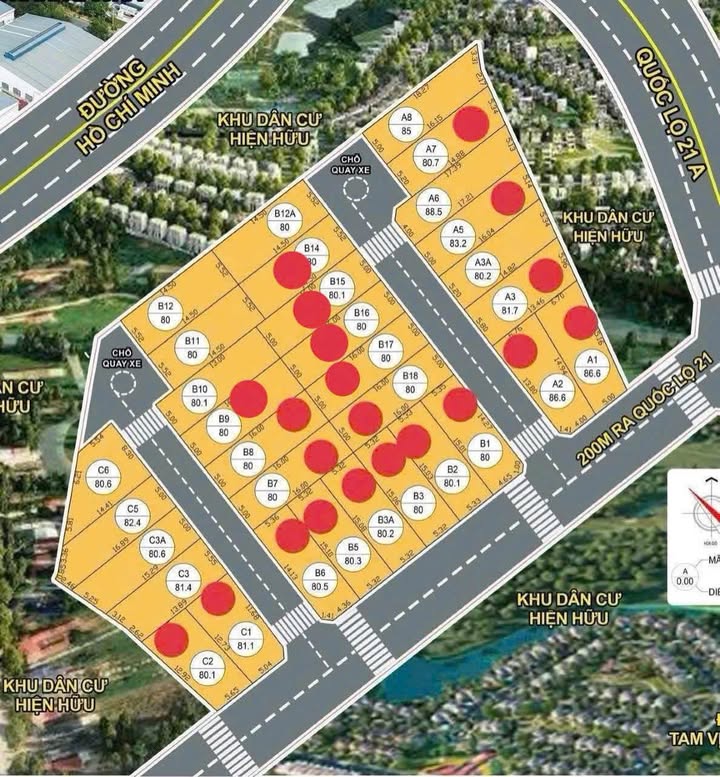 Đất nền Huyện Lạc Thủy 80m² giá 400 triệu - Sổ đỏ chính chủ, đầu tư tiềm năng!