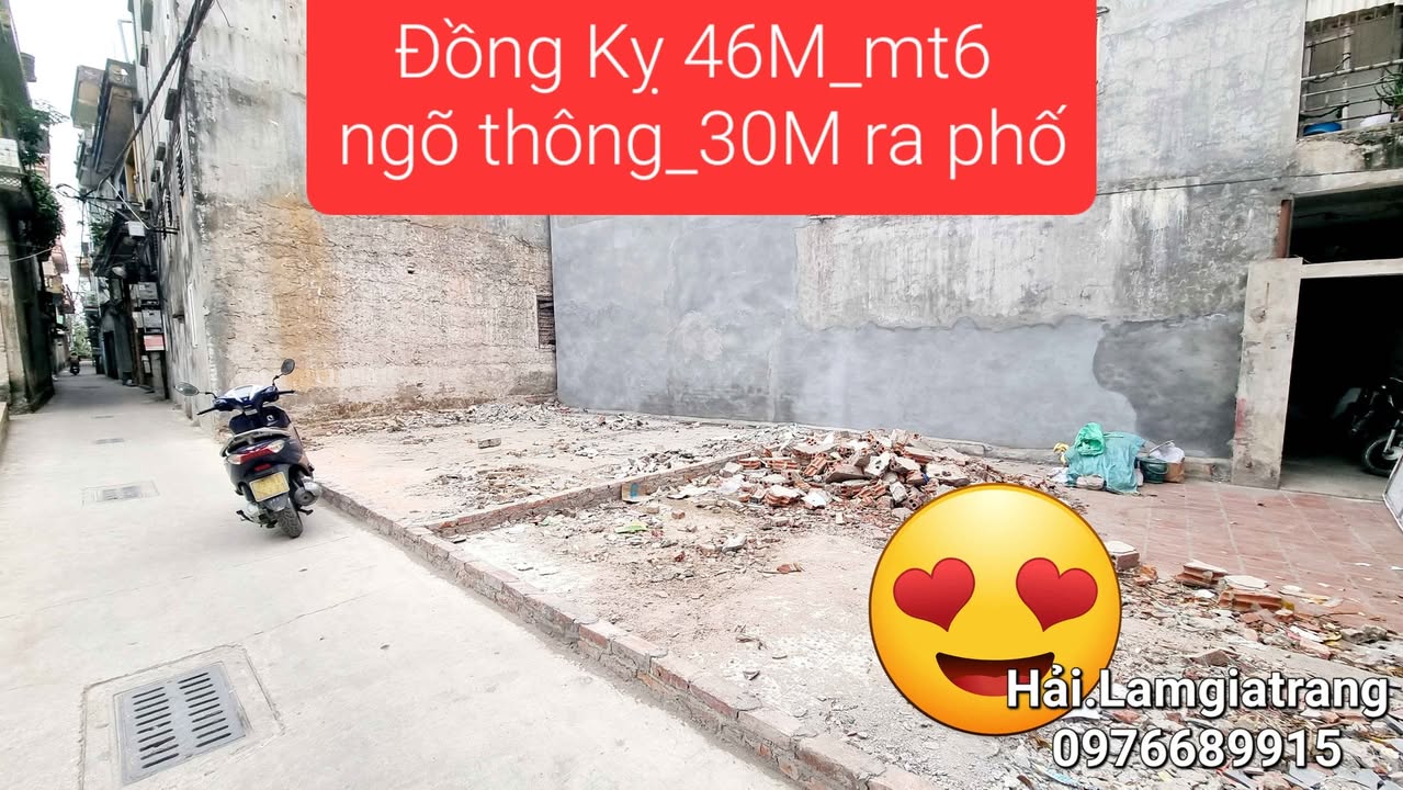 Đất nền Đồng Kỵ 46m² giá 1 tỷ - Đầu tư sinh lời tuyệt vời!
