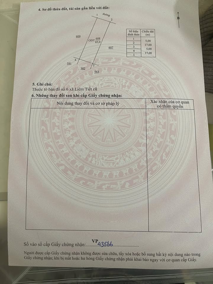 Đất nền khu công an Liêm Tiết, Phủ Lý, 85m² giá 3.4 tỷ - Tiềm năng sinh lời cao!