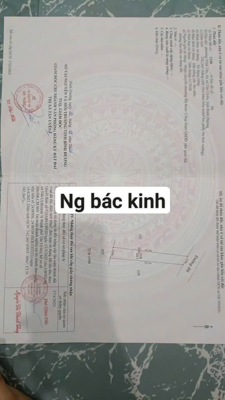 Đất nền Vĩnh Tân 270m² giá 1.9 tỷ - Đầu tư sinh lời ngay!