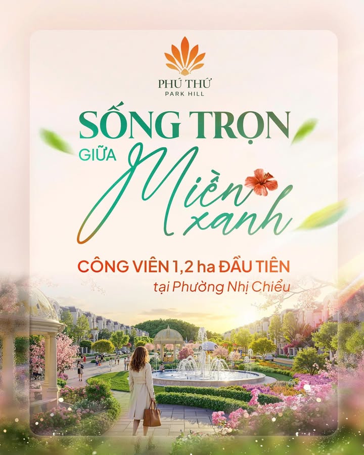 Đất nền công viên Ánh Dương Hải Phòng 12.000m² - Không gian sống xanh lý tưởng!