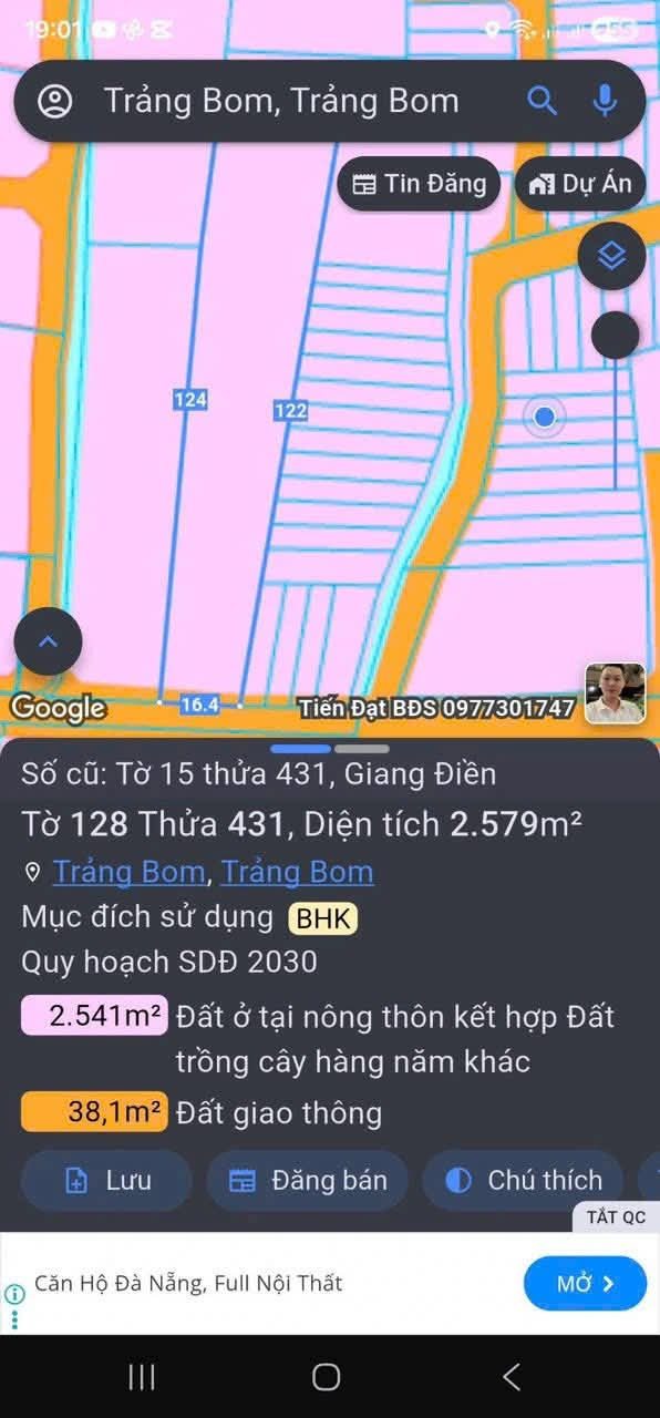 Đất nền 2500m² tại Gò Vấp giá 5.5 tỷ - Cơ hội đầu tư hấp dẫn!