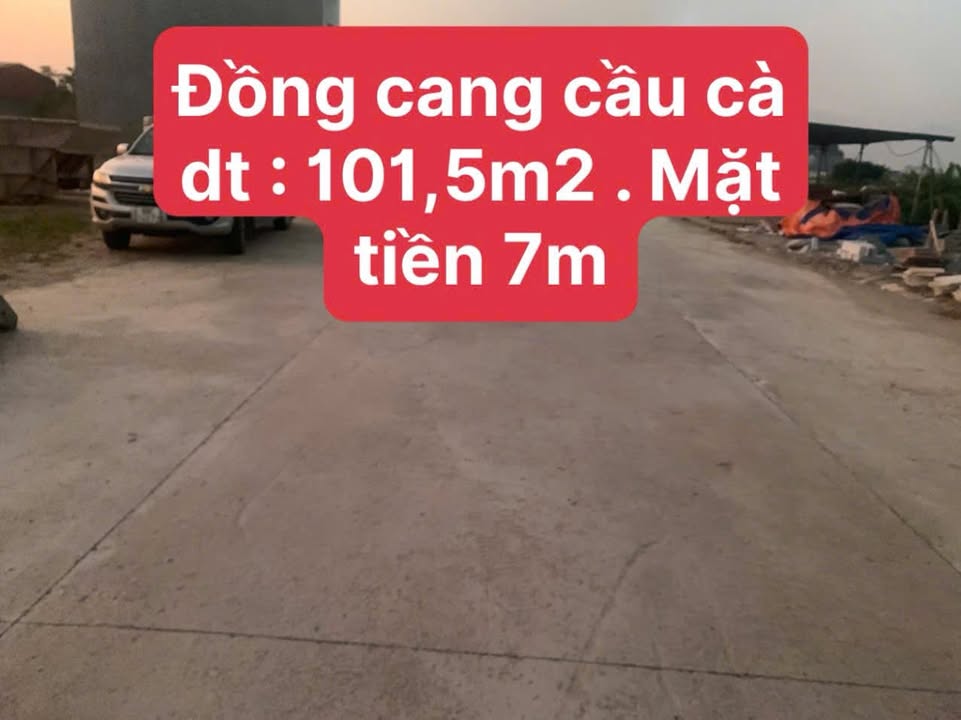 Đất nền Thị trấn Hương Canh, 101,5m² chỉ 3,5 tỷ - Cơ hội đầu tư tốt!