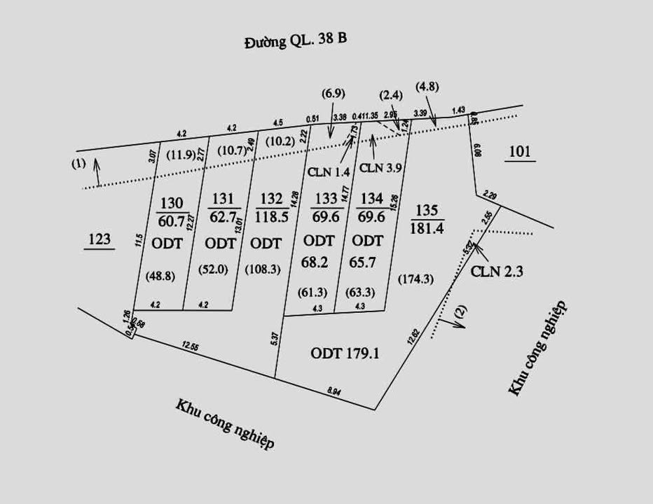 Đất nền Mặt đường cầu Vĩnh Giang, Nam Định 61m² giá chỉ 3,5 tỷ - Cơ hội đầu tư tuyệt vời!