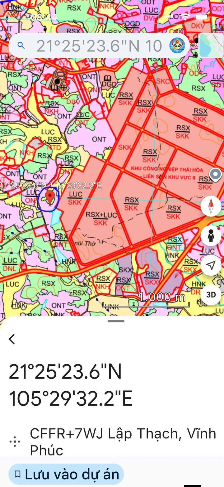 Đất thổ cư 110m² gần KCN Liên Sơn - Cơ hội đầu tư tuyệt vời!