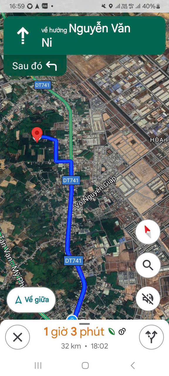 Đất nền Hòa Lợi, Bến Cát 3819m² giá 8.6 tỷ - Cơ hội đầu tư hấp dẫn!