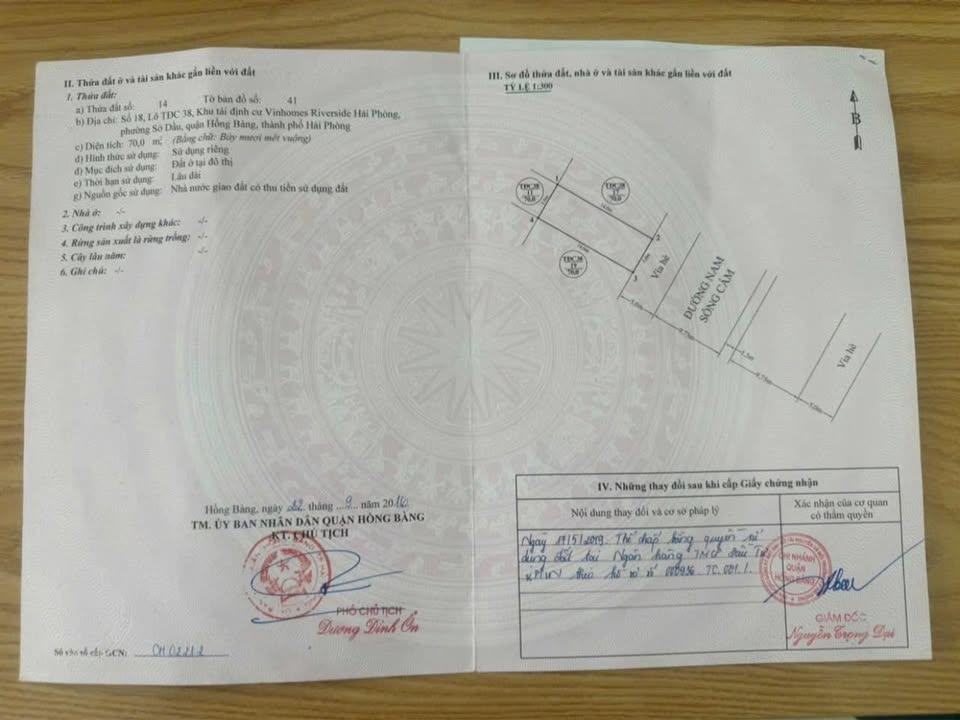 FrontHouse TĐC Vinhomes Hồng Bàng 70m² giá 7.35 tỷ - Địa điểm kinh doanh lý tưởng!