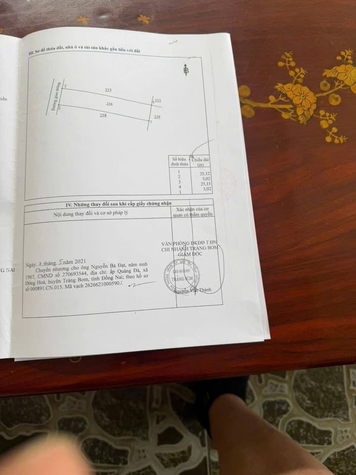 Nhà diện tích 130m² tại Ấp Quảng Đà, Huyện Trảng Bom - Chính chủ bán gấp!