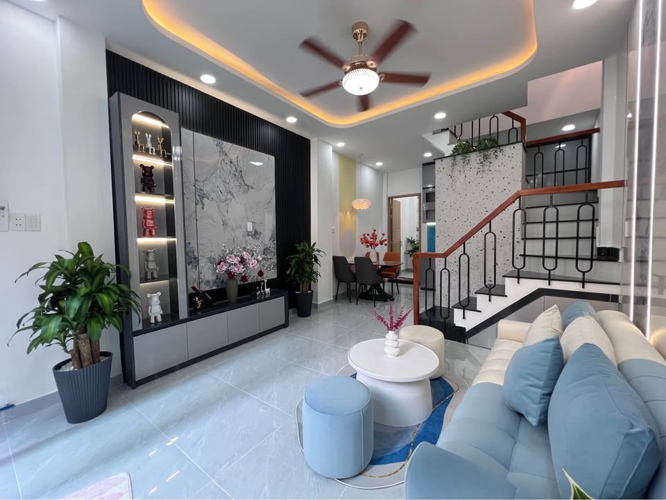Nhà riêng Phường 12, Quận Bình Thạnh 70m² giá 5.9 tỷ - Gần chợ Cây Điệp, nội thất xịn!