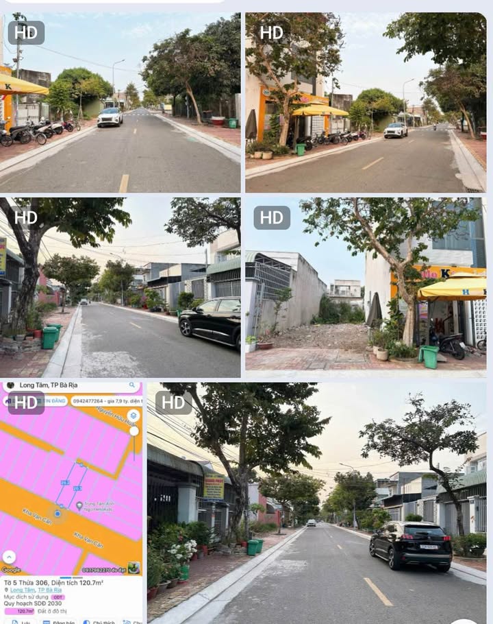 Bán gấp FrontHouse mặt tiền Kha Vạn Cân, Bà Rịa 114m² - Sổ hồng riêng, tiện kinh doanh!