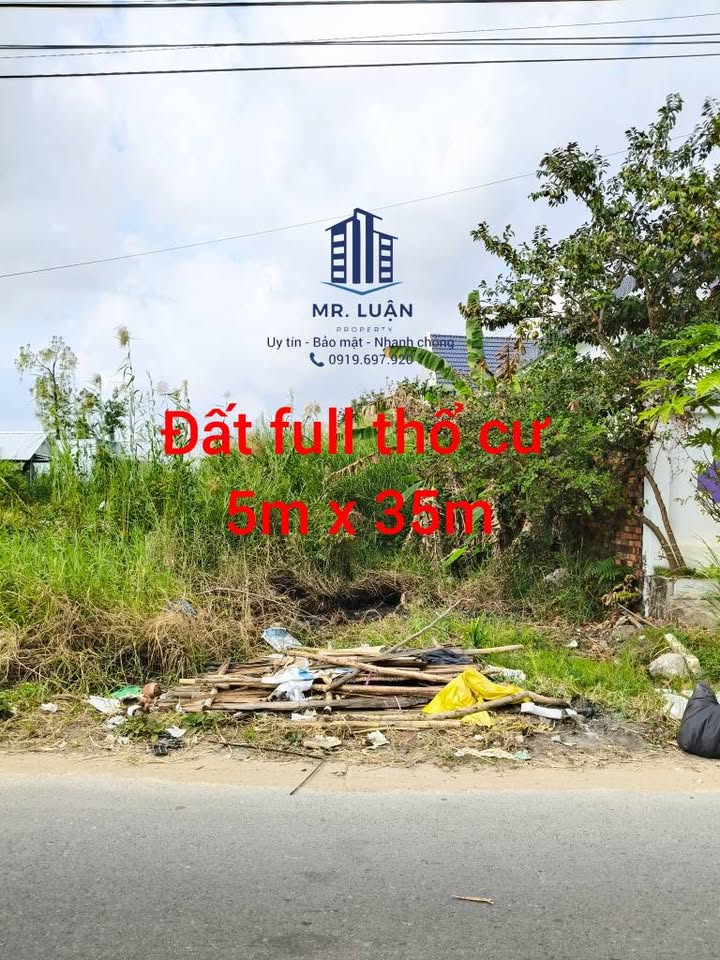 Bán đất thổ cư mặt tiền đường Hải Thượng Lãn Ông, Phường 7, Cà Mau - Giá tốt chỉ 2 tỷ