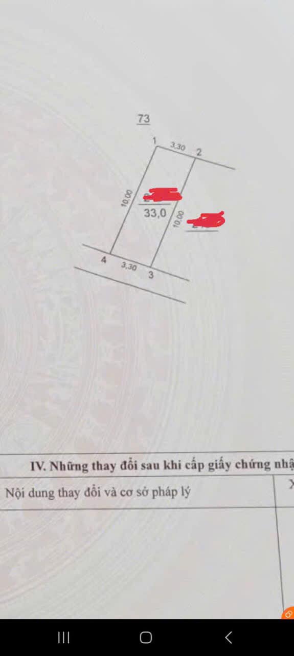 Đất Tả Thanh Oai 33m² giá 3.96 tỷ - Sổ đỏ chính chủ, ô tô vào tận nơi!