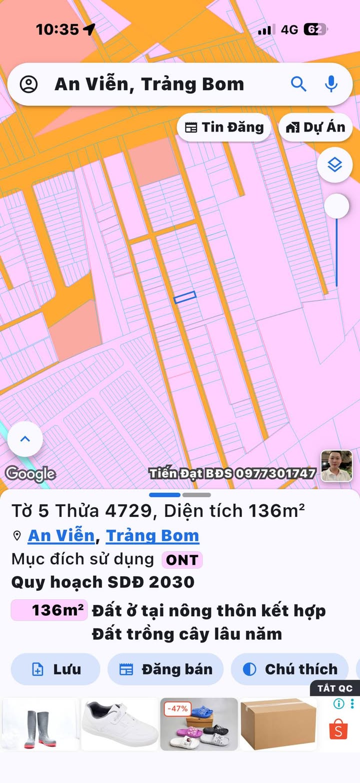 Đất nền đường Phùng Hưng, Huyện Củ Chi, 138m², giá 1.5 tỷ - Đầu tư sinh lời!