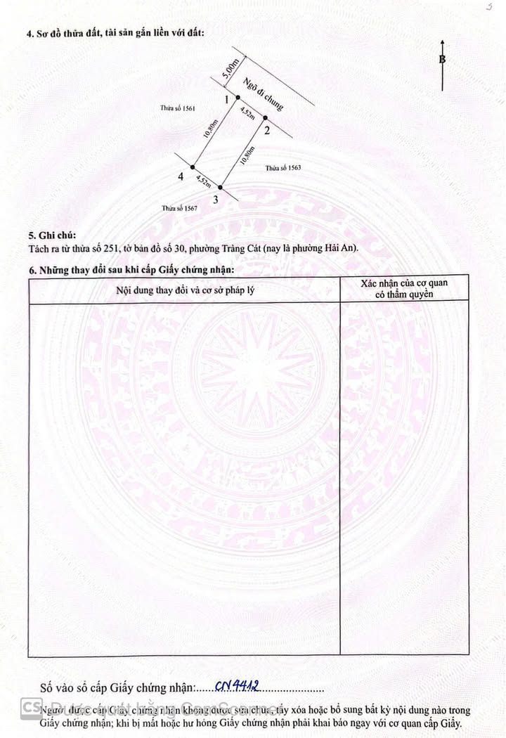 Đất nền Tân Vũ 2 - Tràng Cát 48.8m² giá 1.7 tỷ - Đầu tư tiềm năng!