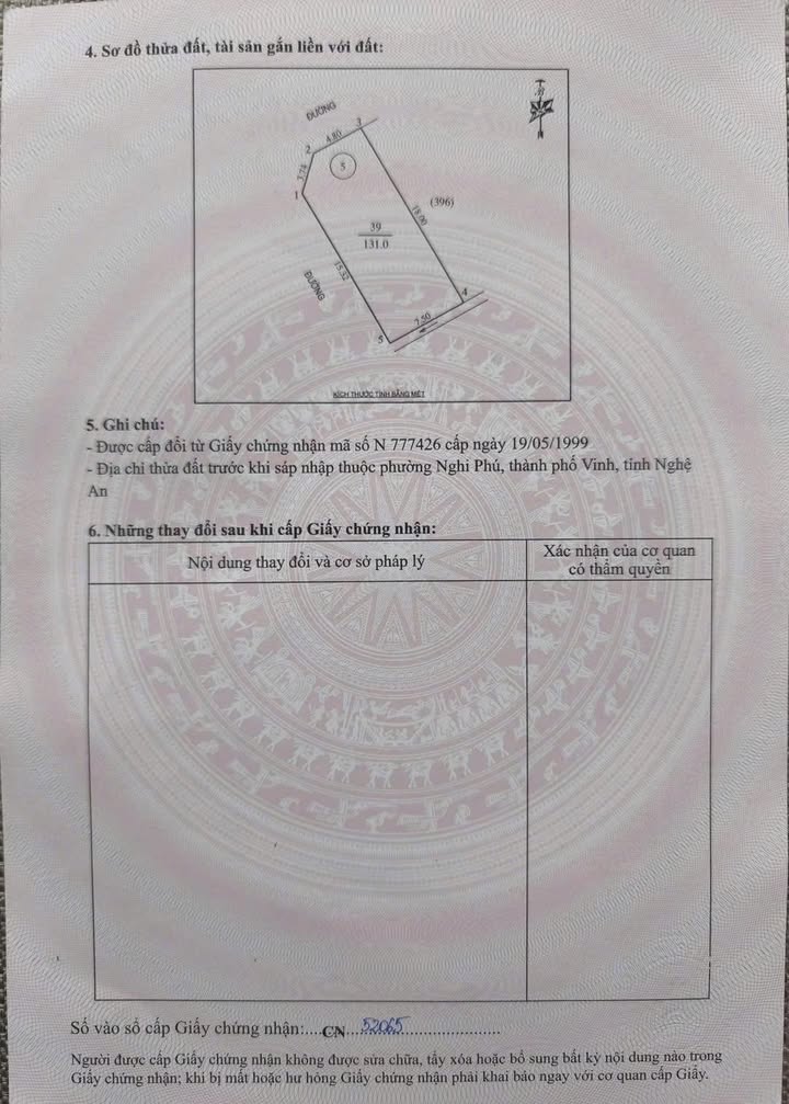 Đất lô góc Nguyễn Trãi Nghi Phú 131m² giá 7.2 tỷ - Đầu tư sinh lời