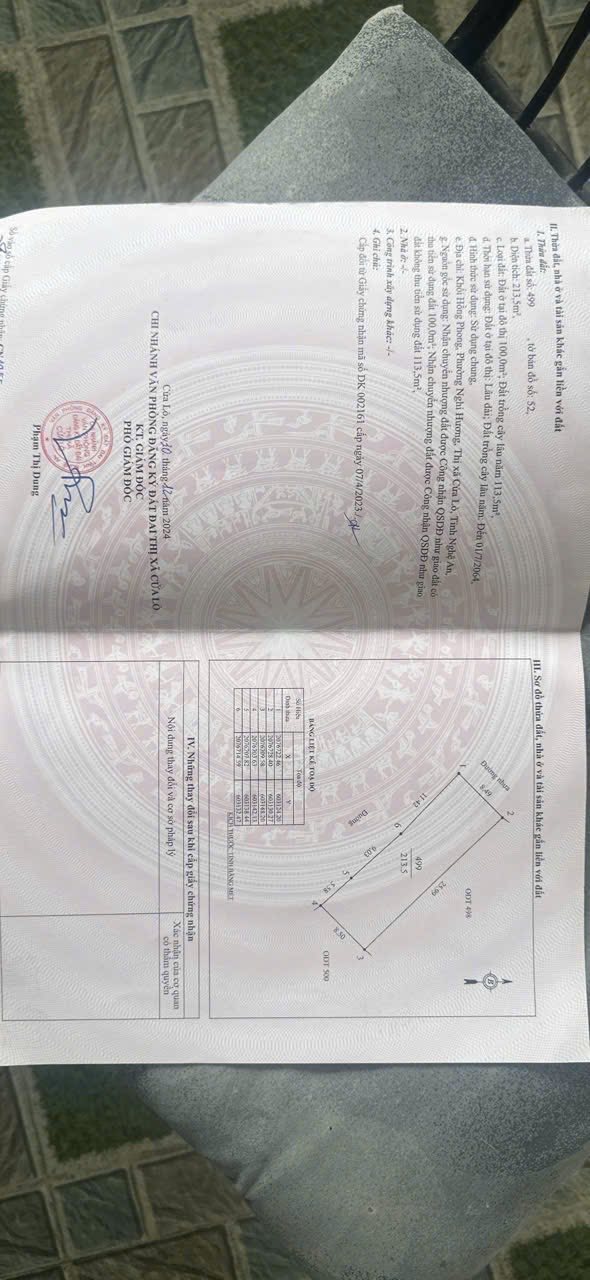 FrontHouse Huyện Nghi Lộc 213m² giá 3 tỷ - Lô góc 2 mặt tiền hiếm có!