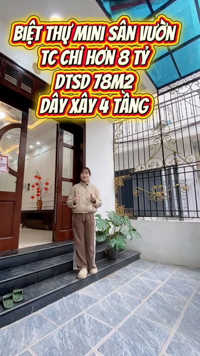 Townhouse Phúc Lợi Long Biên 78m² giá thỏa thuận - Thiết kế sân vườn hoàn hảo!