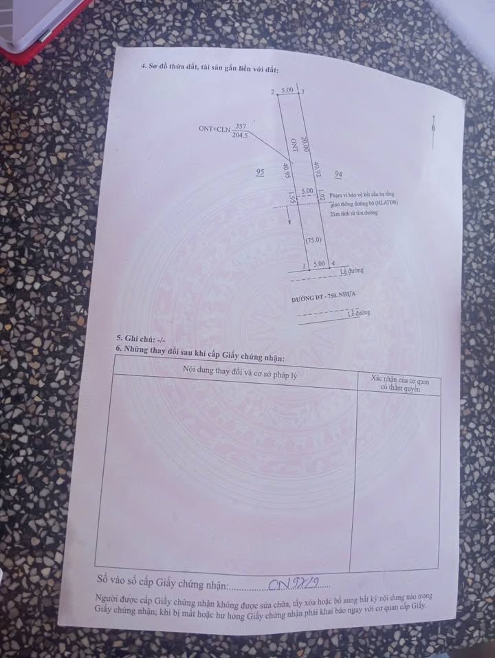 Đất nền thổ cư 750m² tại DT750, Dầu Tiếng chỉ 2 tỷ - Đầu tư sinh lời ngay!