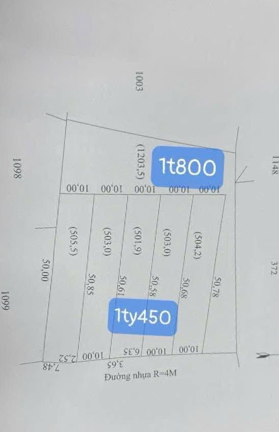 Đất nền Phường Long Phước 500m² giá 1.45 tỷ - Sổ đỏ chính chủ!