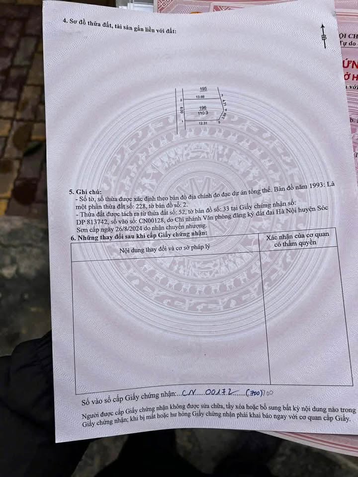 Đất nền Tân Hưng, Sóc Sơn 110m² giá 1 tỷ - Vị trí đẹp, tiện ích đầy đủ!