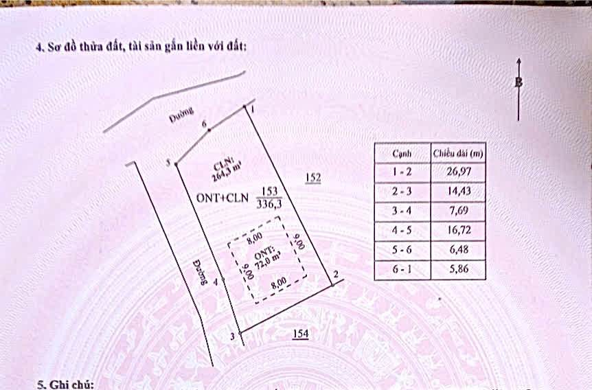Đất nền 2 mặt tiền Nghĩa Phương, Quế Võ, Bắc Ninh 336m² giá 400 triệu - Nở hậu, cơ hội đầu tư tốt!