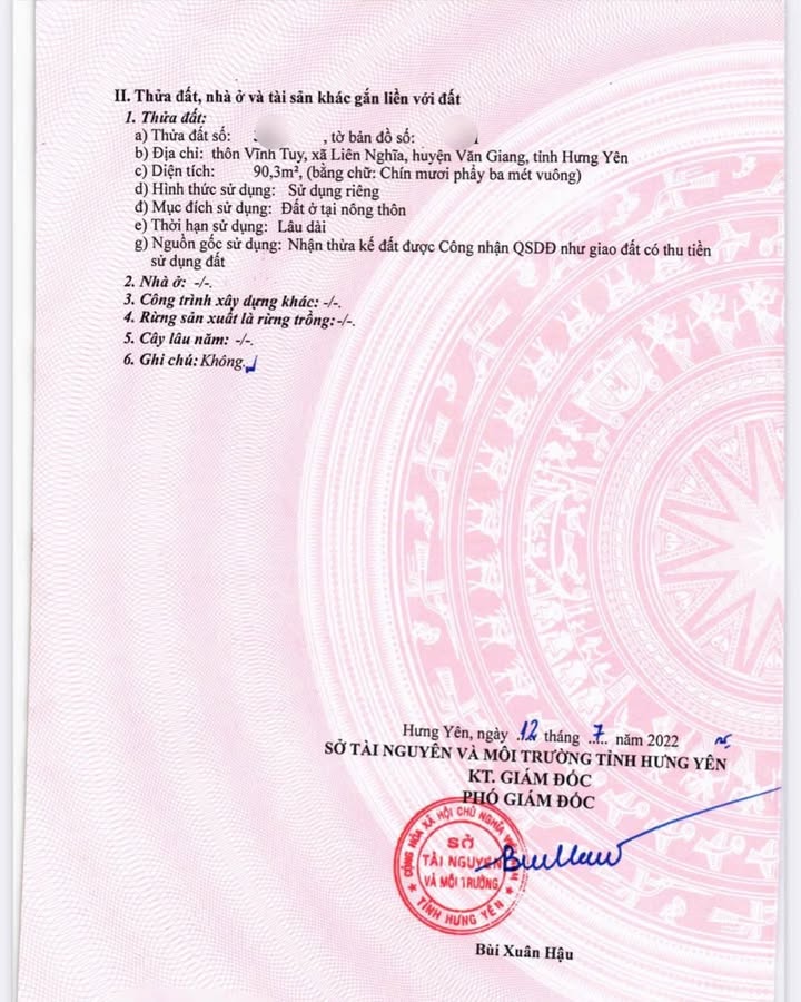 Đất nền Liên Nghĩa Văn Giang 90m² giá đầu tư - Tiềm năng tăng giá cao!