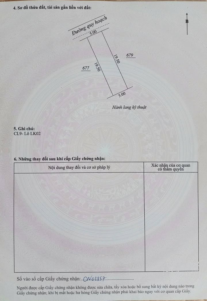 Lô đất chính chủ tại phường Sơn Nam, Hưng Yên 97,5m² giá 4,5 tỷ - Đầu tư sinh lời ngay!
