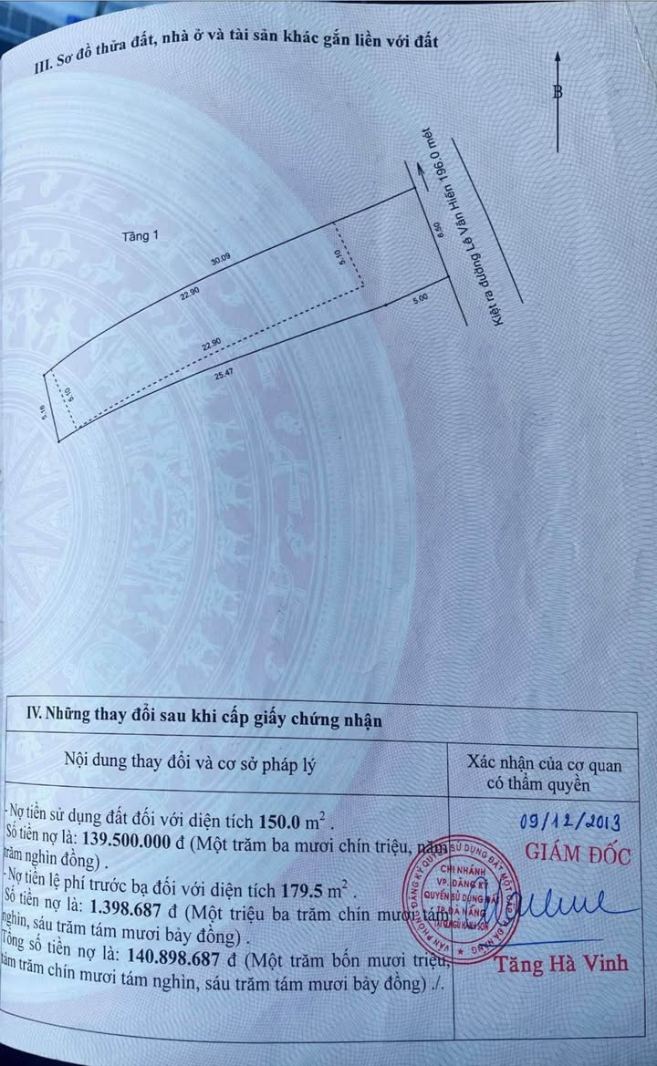 Đất kiệt ô tô Lê Văn Hiến, Đà Nẵng 180m² giá 11 tỷ - Vị trí đẹp, kinh doanh thuận lợi!