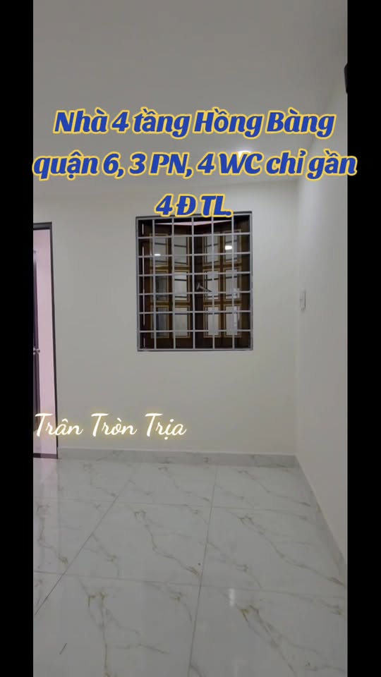 Nhà mới hẻm Hồng Bàng Quận 6 21m² giá 3.99 tỷ - Sẵn sàng vào ở ngay!