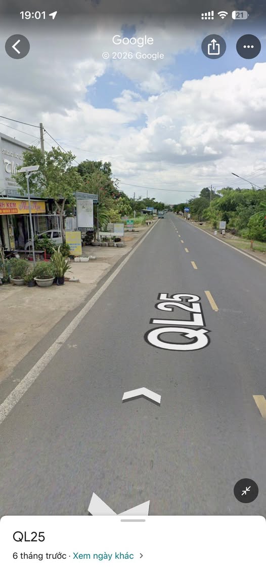 Đất mặt tiền Quốc lộ 25, Huyện Sơn Hòa, 288m² - Cơ hội đầu tư tuyệt vời!