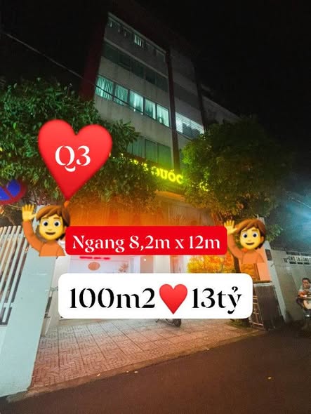 FrontHouse 200m² Quận 3 giá 13 tỷ - Đầu tư sinh lời ngay!