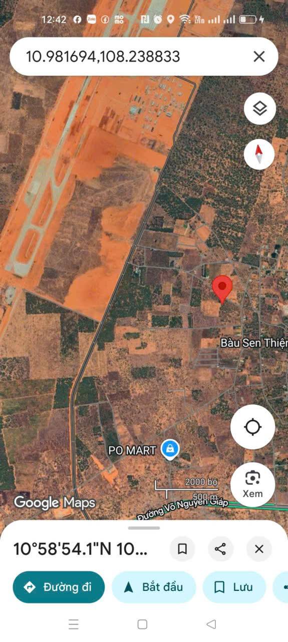 Đất góc 2 mặt tiền tại Thiện Nghiệp, Phan Thiết 1500m² giá 1,7 tỷ - Cơ hội đầu tư tuyệt vời!