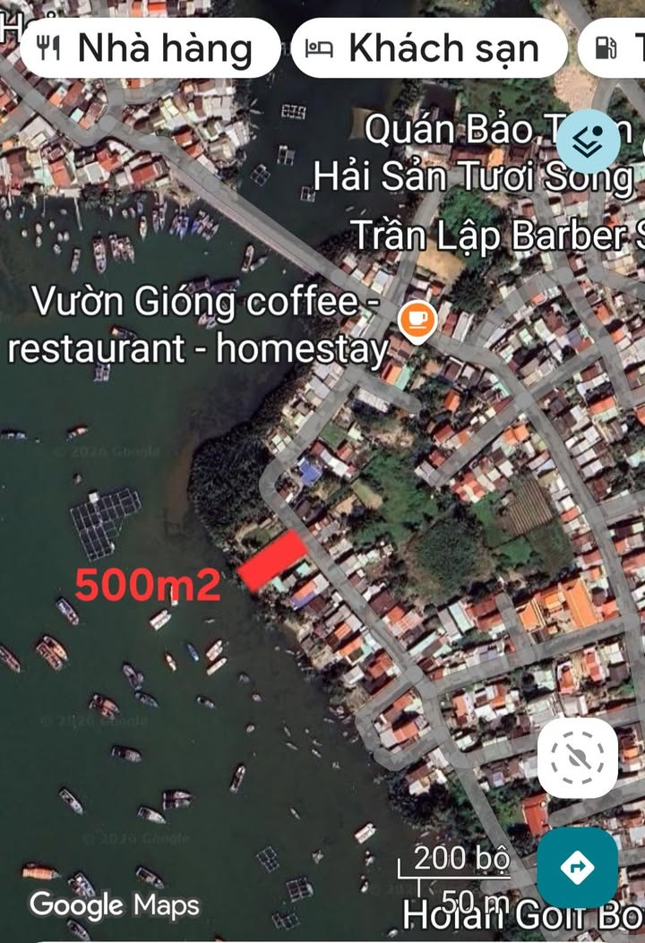 Đất nền Cửa Đại, Hội An 500m² - View biển tuyệt đẹp, giá thỏa thuận!