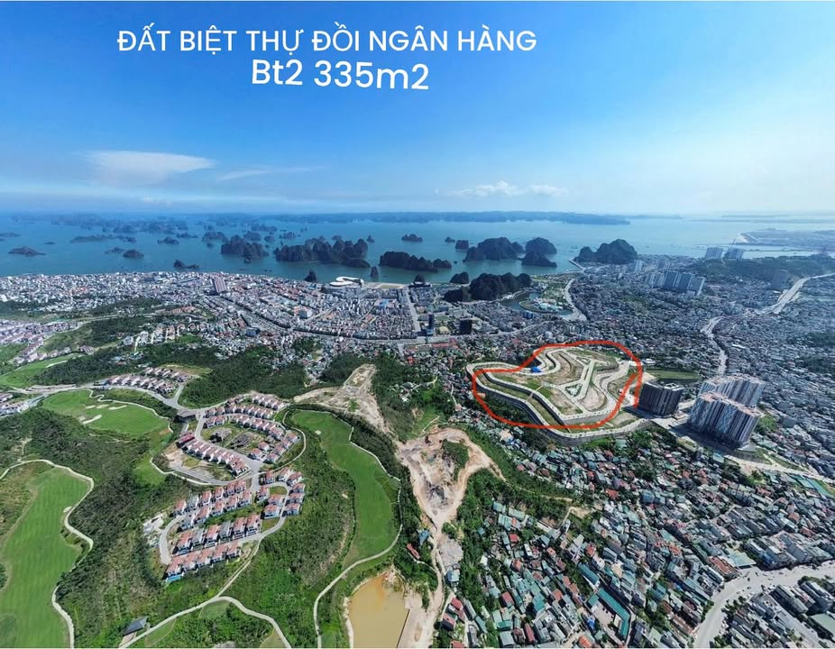 Đất nền biệt thự BT2 Bãi Cháy 335m² giá thỏa thuận - Vị trí đắc địa view Vịnh Hạ Long!