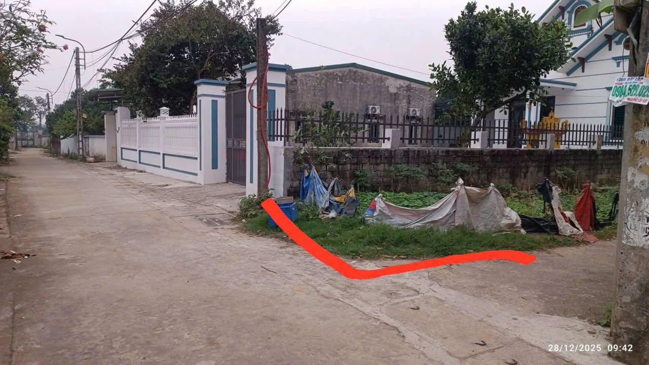 Đất lô góc đẹp tại Xã Sơn Đông, 123m² chỉ 1 tỷ - Cơ hội đầu tư tuyệt vời!