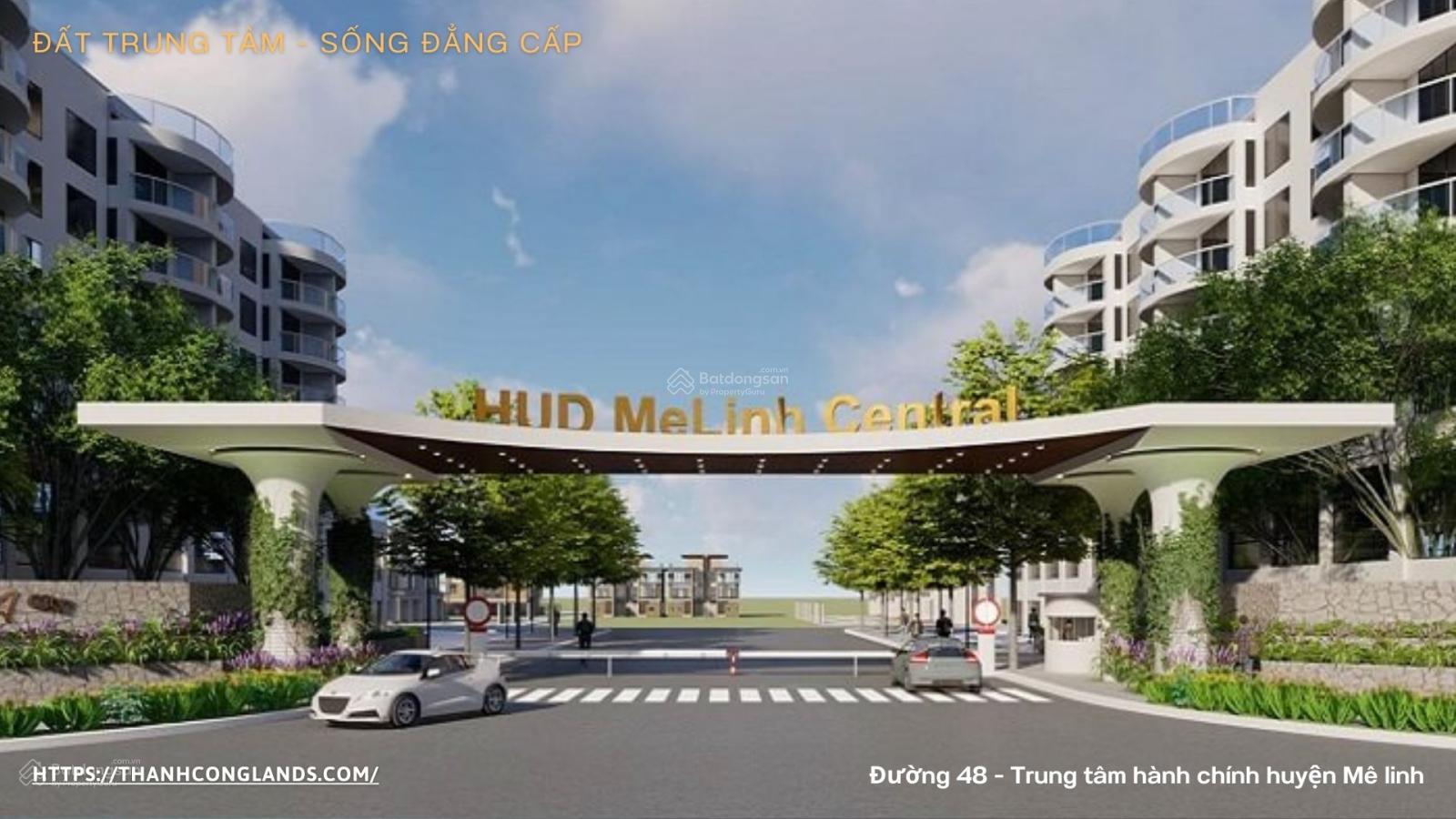 Biệt thự đơn lập BT*06, 07 HUD Mê Linh 375m² giá 24.375 tỷ - Vị trí VIP ngay công viên!