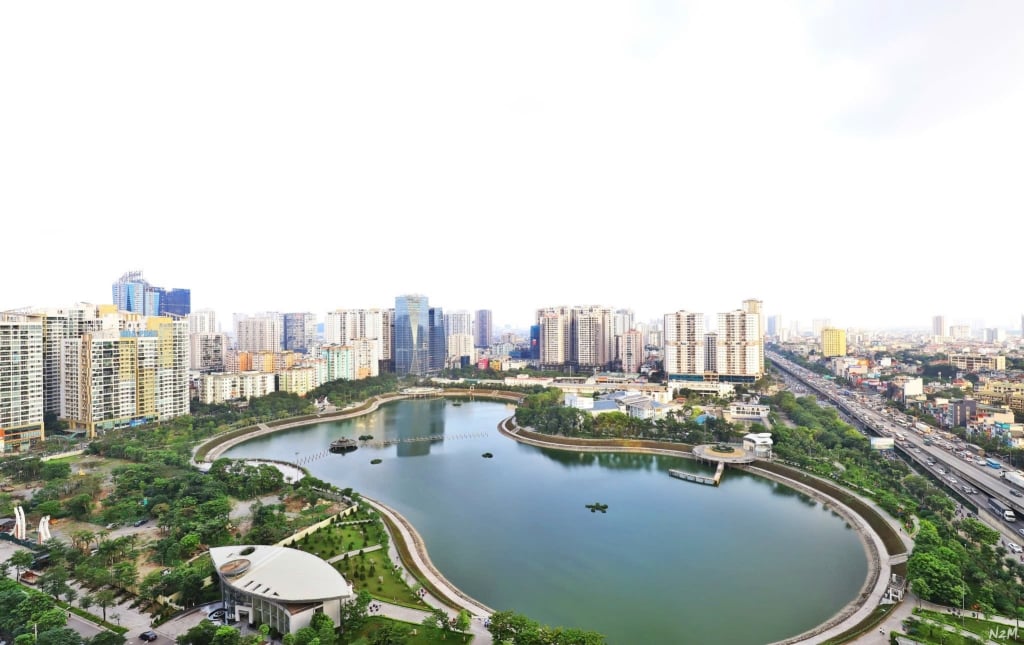 Căn hộ chung cư Vinhomes Trần Duy Hưng 60m² giá 9 tỷ - Ban công Đông Nam view hồ