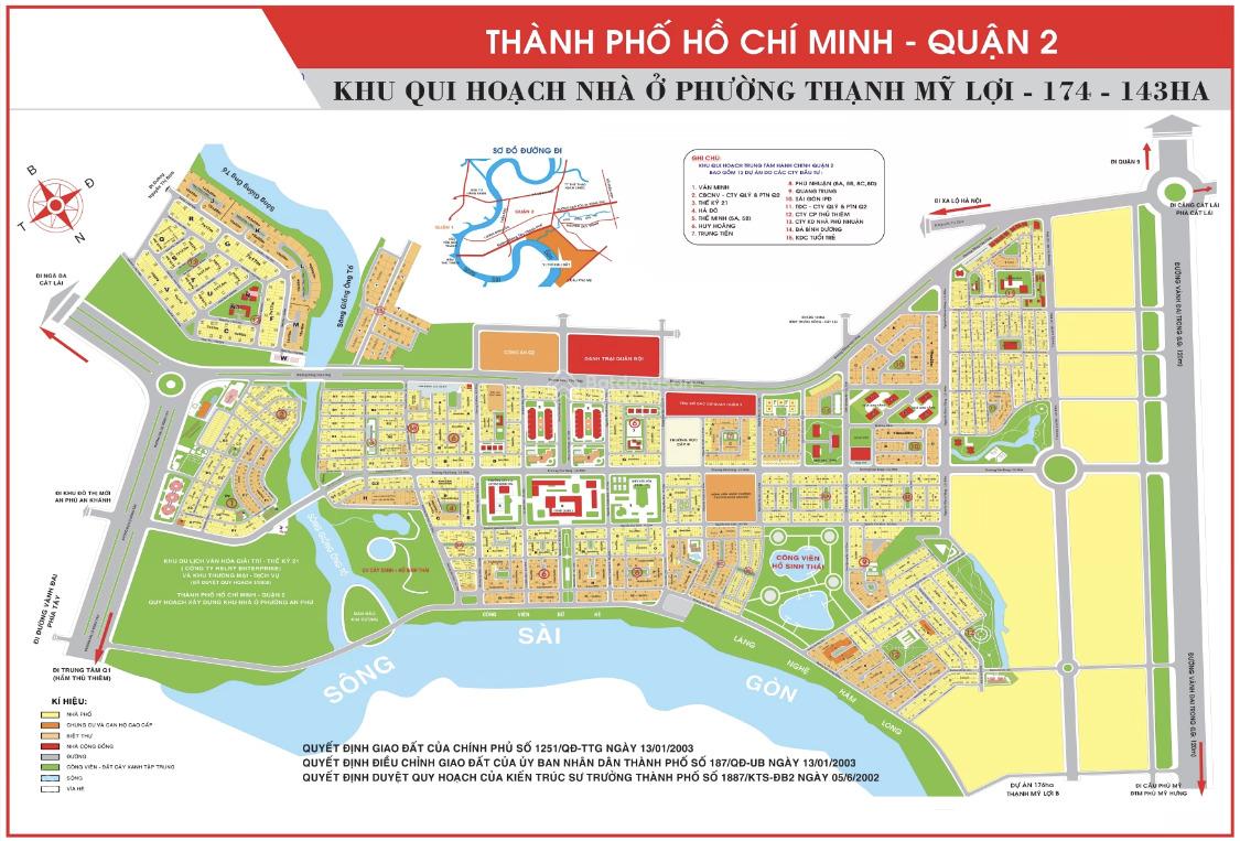 Đất Thạnh Mỹ Lợi Q2 giá chỉ 150 triệu/m² - Cơ hội đầu tư tốt!