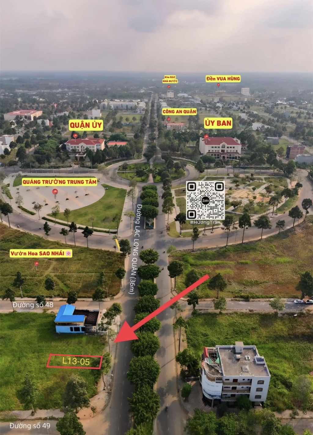 Đất nền L13-05 Khu Stella Mega City 99m² giá 5.8 tỷ - Mặt tiền Quảng Trường trung tâm!